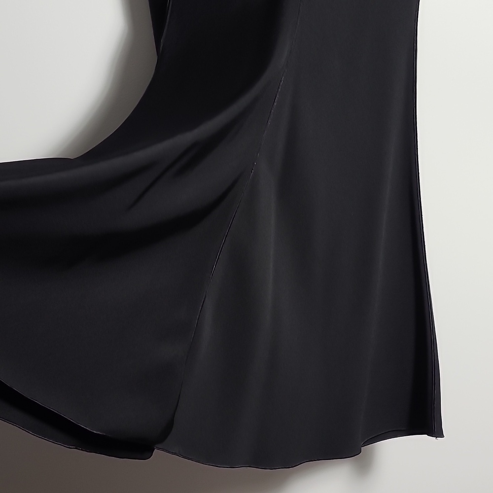 GIORGIO ARMANI Black Long Sleeve Sheath Dress Scooo Neck Knee-Length Size 40 US4 - Picture 11 of 16
